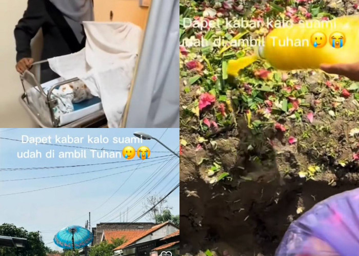 Pilu! Seorang Istri Bagikan Momen Sedih Ketika Dirinya Melahirkan Sang Suami Malah Meninggal Dunia