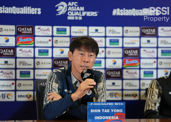 Jelang Hadapi Australia di GBK, Shin Tae-yong Optimis Indonesia Petik Poin Penuh 