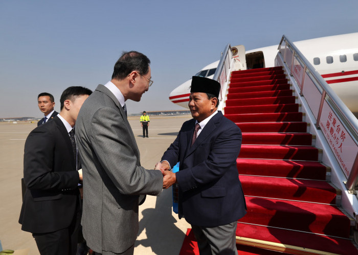 Tiba di China, Prabowo Akan Temui Xi Jinping, PM hingga Menhan China