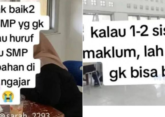 Miris! Guru Curhat di Medsos Masih Ada Puluhan Siswa SMP yang Belum Bisa Membaca