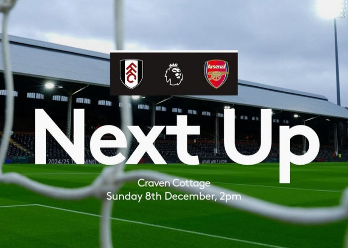 Prediksi Liga Inggris Fulham vs Arsenal 8 Desember 2024, H2H dan Line Up