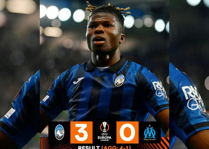 Hasil Semifinal Leg 2 Europa League Atalanta vs Marseille, La Dea Tembus ke Final dengan Agregat 4-1