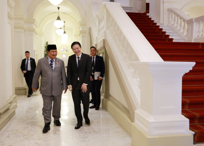 Prabowo Temui PM Singapura yang Baru, Beri Selamat dan Bahas Kerja Sama Pertahanan