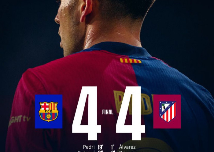 Hasil Copa del Rey Barcelona vs ATM: Drama 8 Gol di Semifinal Leg 1, Waspada El Blaugarna!