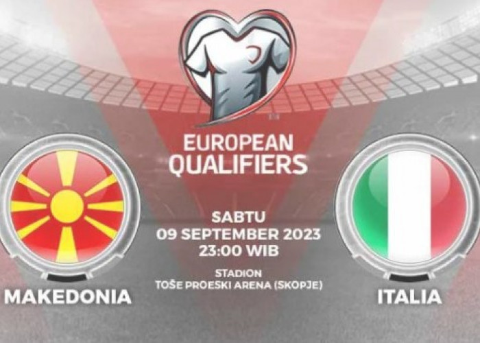 Kualifikasi EURO 2024: Makedonia Utara Vs Italia, H2H Serta Link Streaming