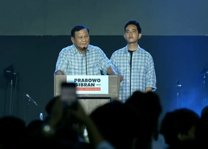 Unggul Hitung Cepat, Prabowo Pidato di Istora Senayan dan Ditutup dengan Joget
