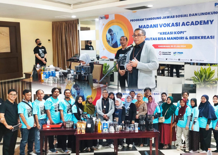 PNM Luncurkan Madani Vokasi Academy, Latih Disabilitas Kreasikan Kopi