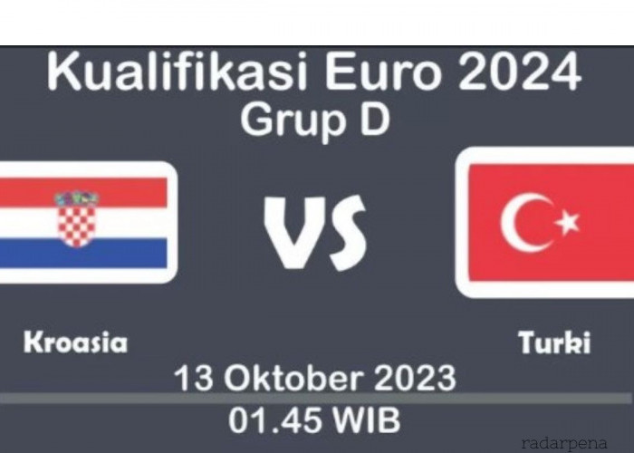 Jadwal Kroasia Vs Turki di Kualifikasi EURO 2024, Prediksi Line Up, Head To Head serta Live Streaming