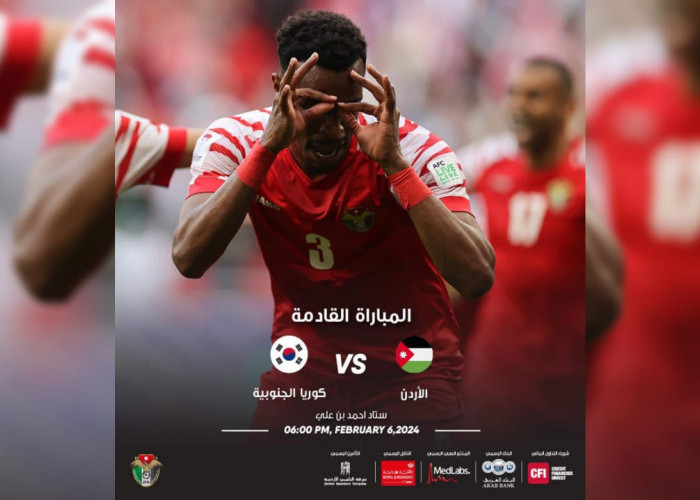 Piala Asia 2023: Yordania vs Korea Selatan 6 Febuari 2024 Babak Semifinal Serta Link Live Streaming