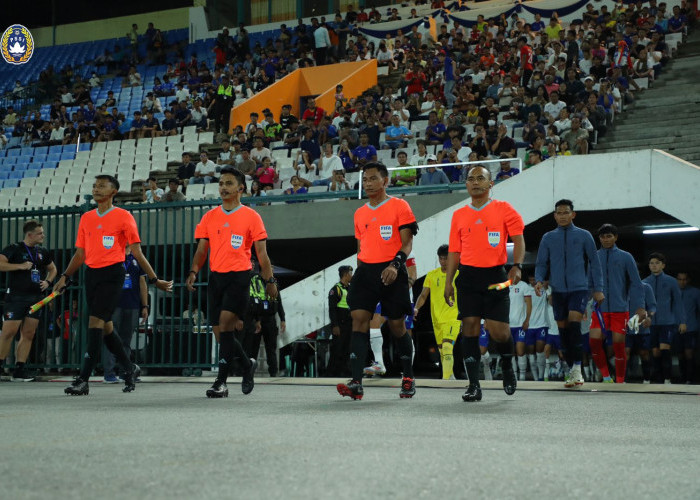 Bangga! 3 Wasit Asal Indonesia Pimpin Laga Uji Coba FIFA Matchday Kamboja vs Chinese Taipei 