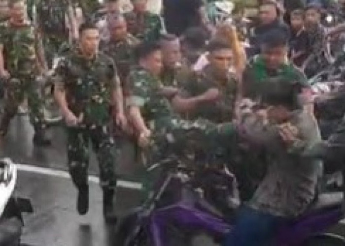 Oknum TNI Terpancing Emosi, Ini Kronologi Kericuhan di Depan Kodam XIII Merdeka Manado