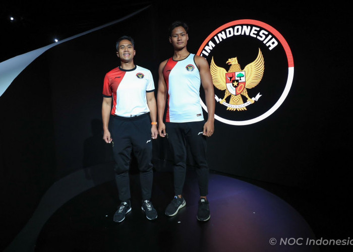 Resmi Rilis! Inilah Penampakan Jersey Tim Indonesia untuk Olimpiade Paris 2024 Rancangan Didit Prabowo