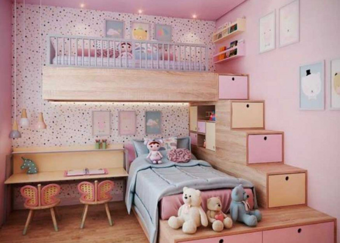 6 Tips Desain Kamar Anak Perempuan Menurut Karakter