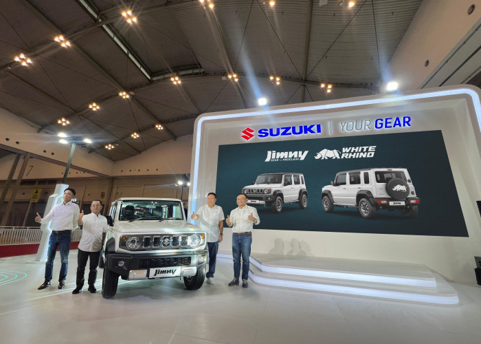 Berbeda, Suzuki Luncurkan Jimny 5-Door White Rhino Edition 