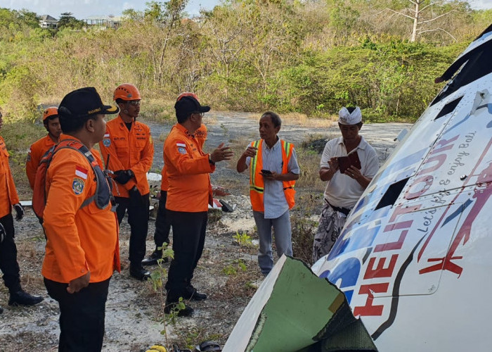 Daftar Nama Korban dan Kronologi Helikopter Jatuh di Kawasan Garuda Wisnu Kencana Bali